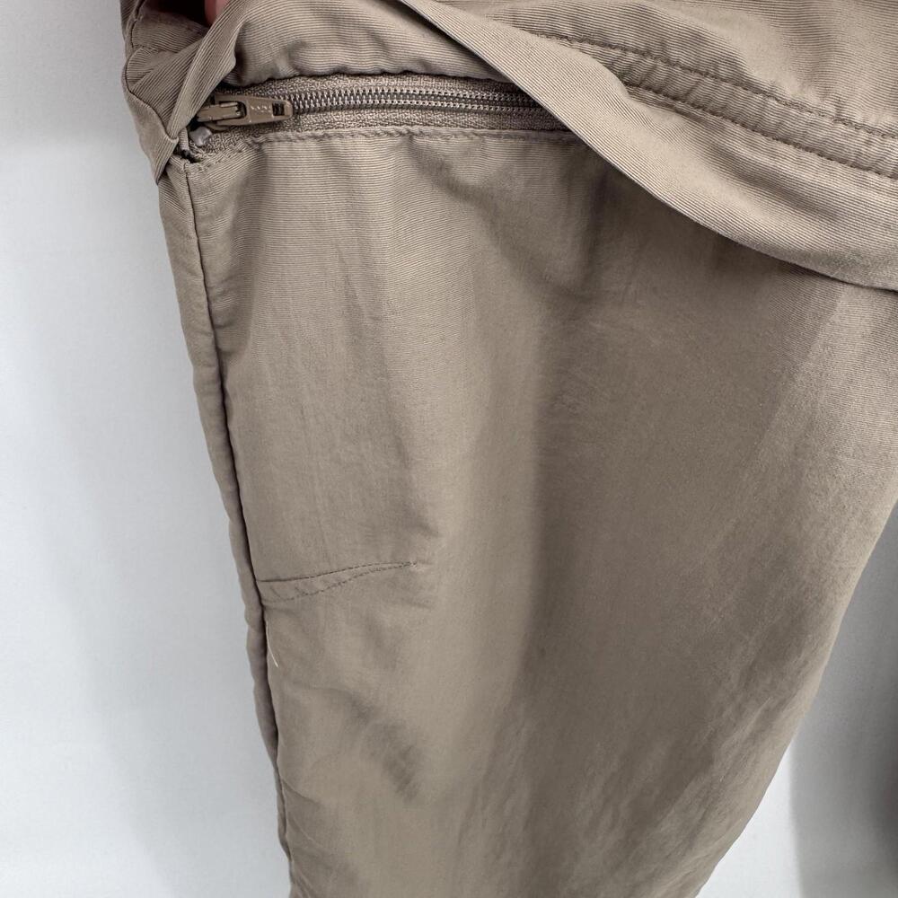 Cabela's Pants Mens 38x36 Beige Nylon Convertible Cargo Hiking Outdoor Travel - Picture 6 of 13